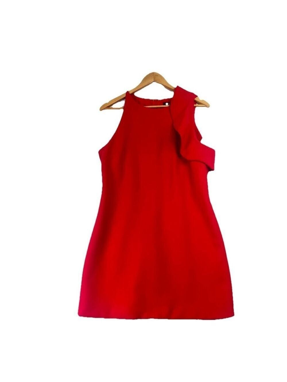 Lulus Dress Elegant Red Ruffled Bodycon Women’s Size XL Party Cocktail Holiday
